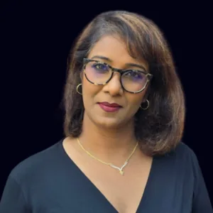 Portrait of Jennifer Bhadye